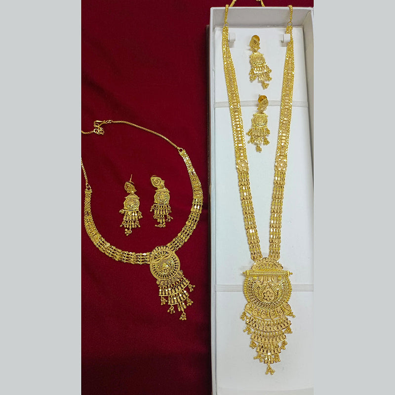 Pari Art Jewellery Forming Double Necklace Set