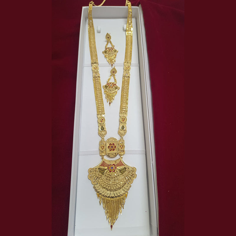 Pari Art Jewellery Forming Long Necklace Set