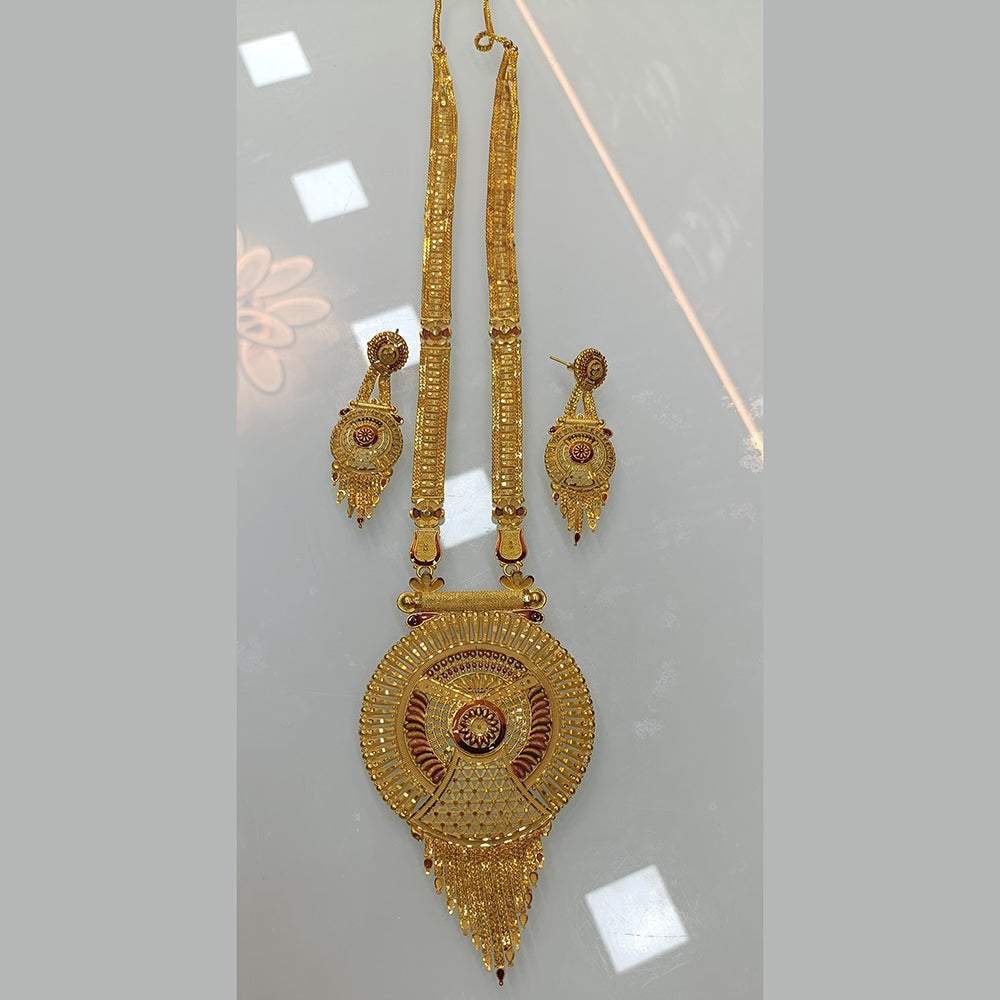 Pari Art Jewellery Forming Long Necklace Set