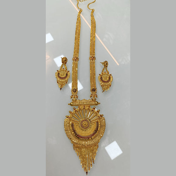 Pari Art Jewellery Forming Long Necklace Set