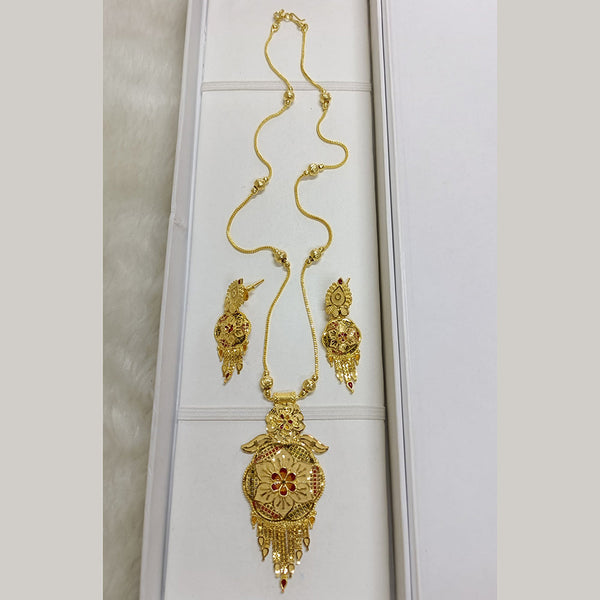 Pari Art Jewellery Forming Long Necklace Set