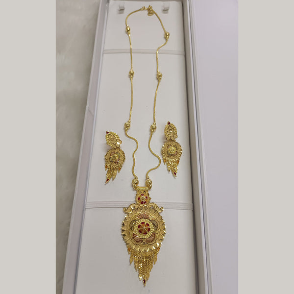 Pari Art Jewellery Forming Long Necklace Set