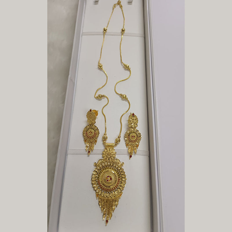 Pari Art Jewellery Forming Long Necklace Set