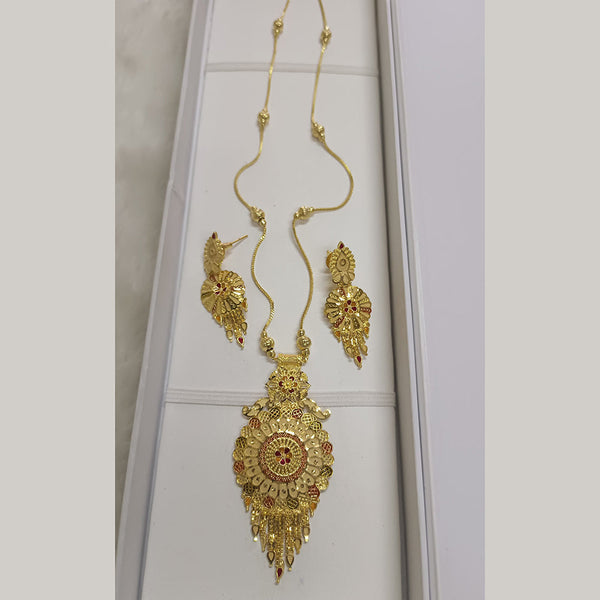 Pari Art Jewellery Forming Long Necklace Set