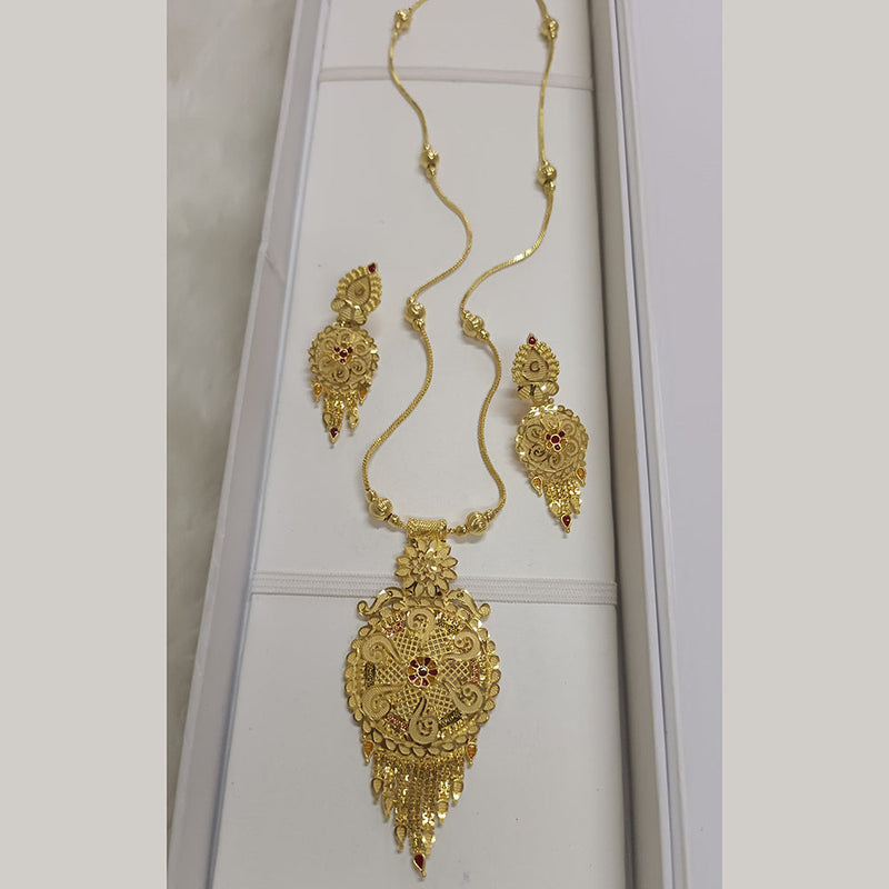 Pari Art Jewellery Forming Long Necklace Set