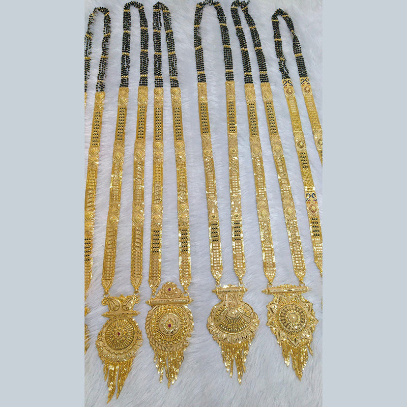 Pari art Jewellery Forming Gold Plated Manglasutra ( Piece 1 Only )