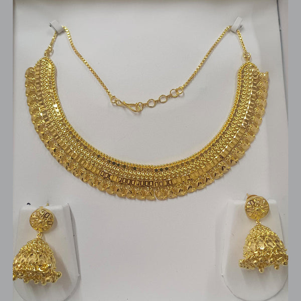 Pari Art Jewellery Forming Gold Plated Necklace Set