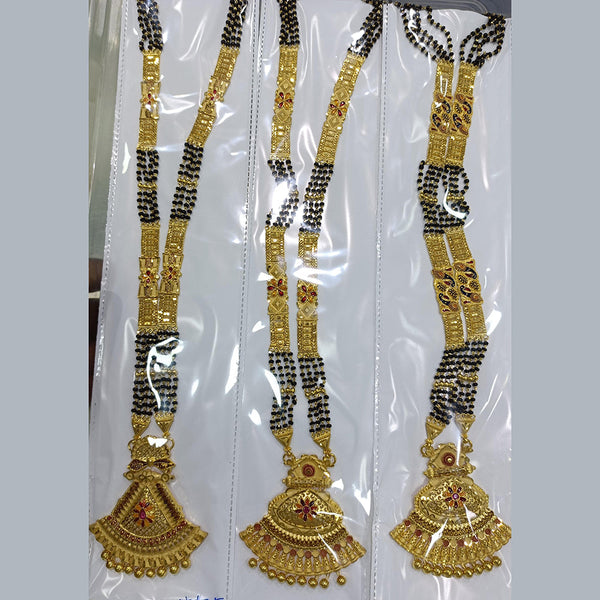 Pari art Jewellery Forming Gold Plated Manglasutra ( Piece 1 Only )