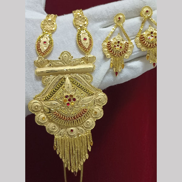 Pari Art Jewellery Forming Long Necklace Set