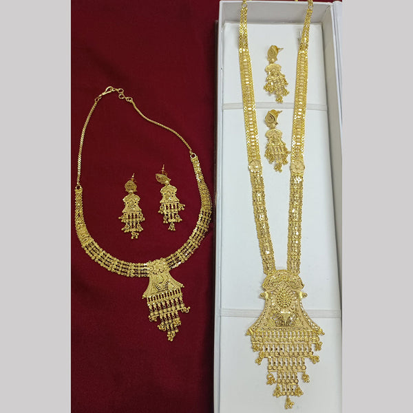 Pari Art Jewellery Forming Double Necklace Set