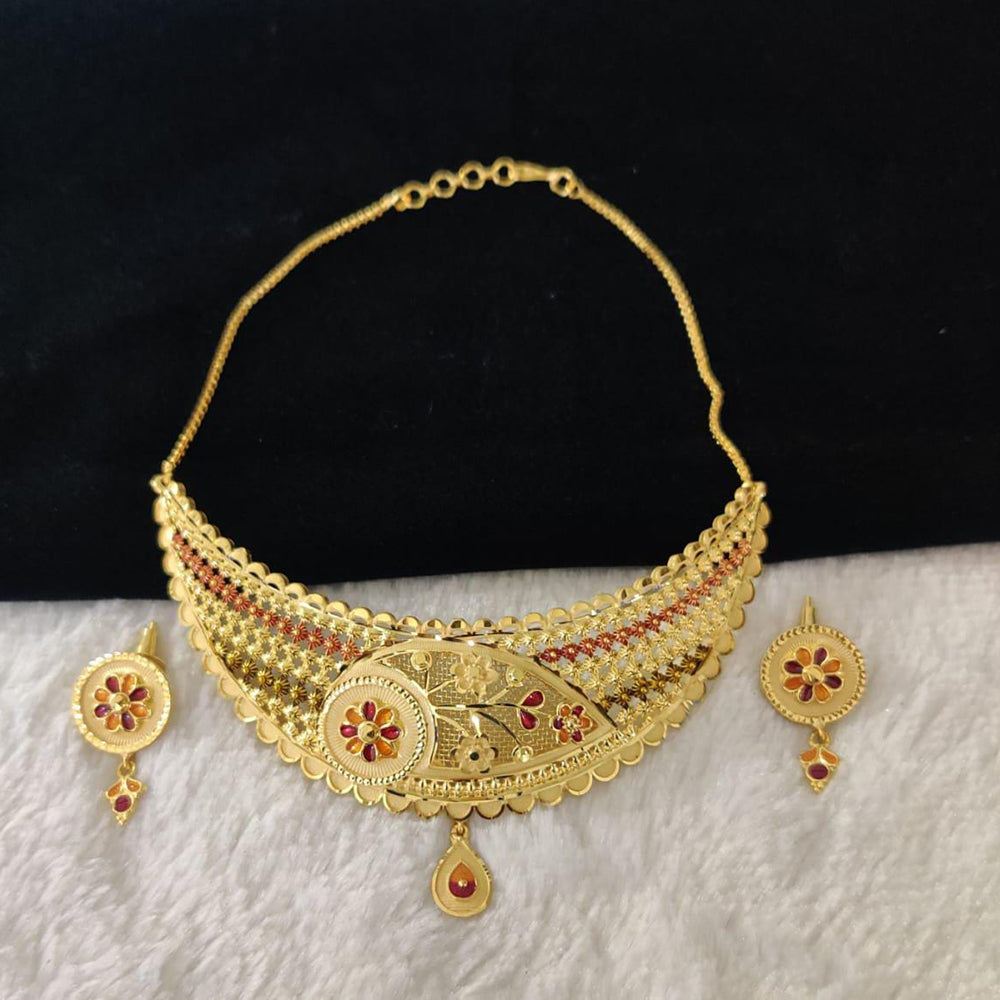 Pari Art Jewellery Forming Choker Necklace Set