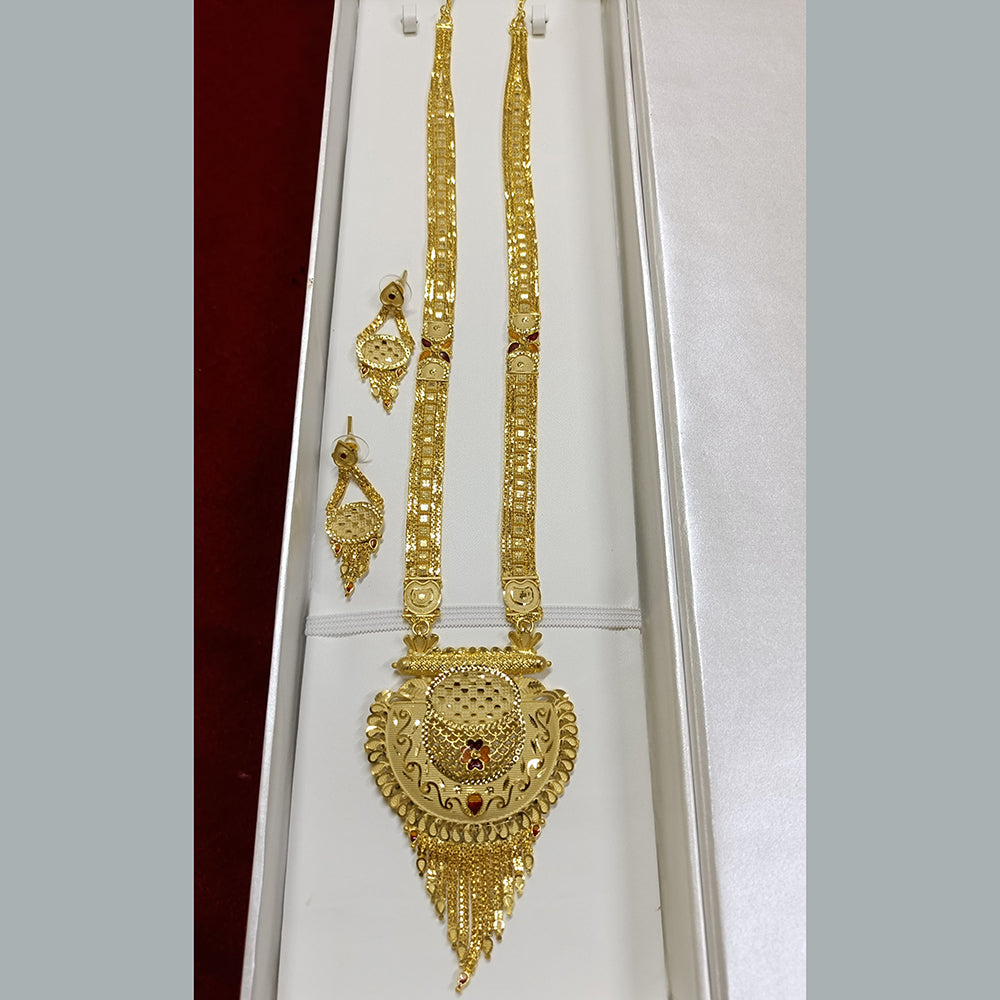 Pari Art Jewellery Forming Long Necklace Set