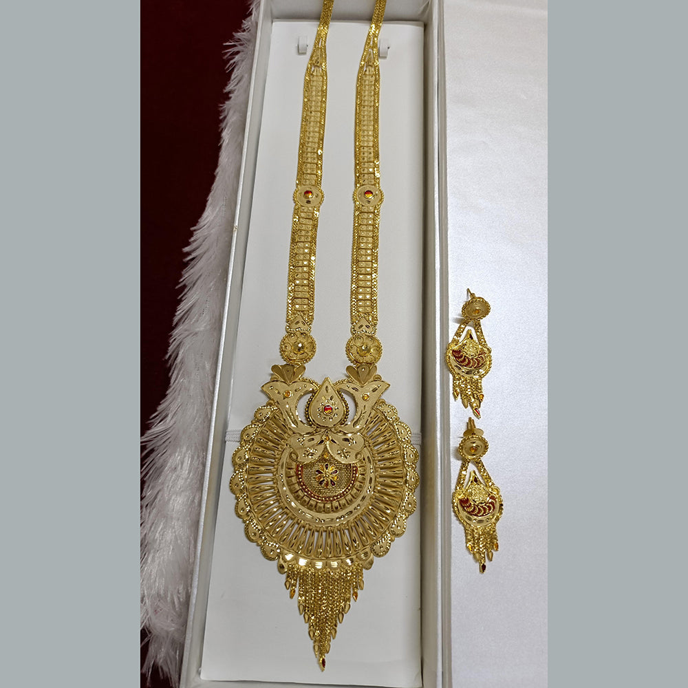 Pari Art Jewellery Forming Long Necklace Set