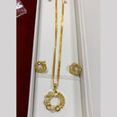 Pari Art Jewellery Forming Chain Pendant Set