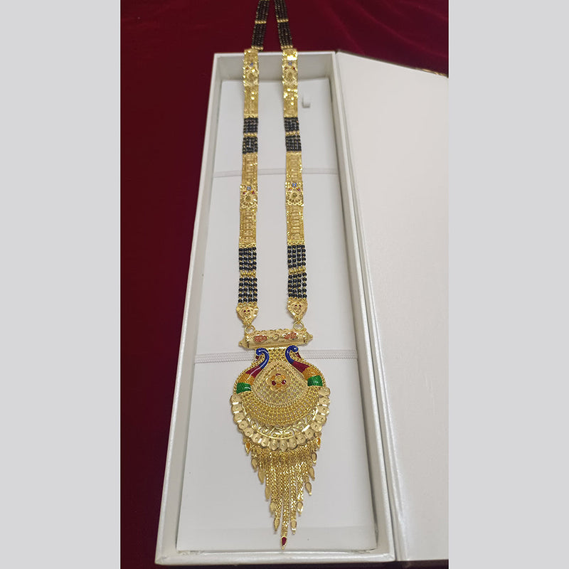 Pari art Jewellery Forming Gold Plated Manglasutra