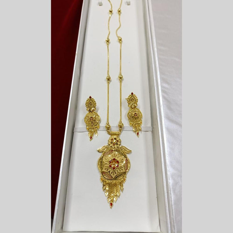 Pari Art Jewellery Forming Long Necklace Set