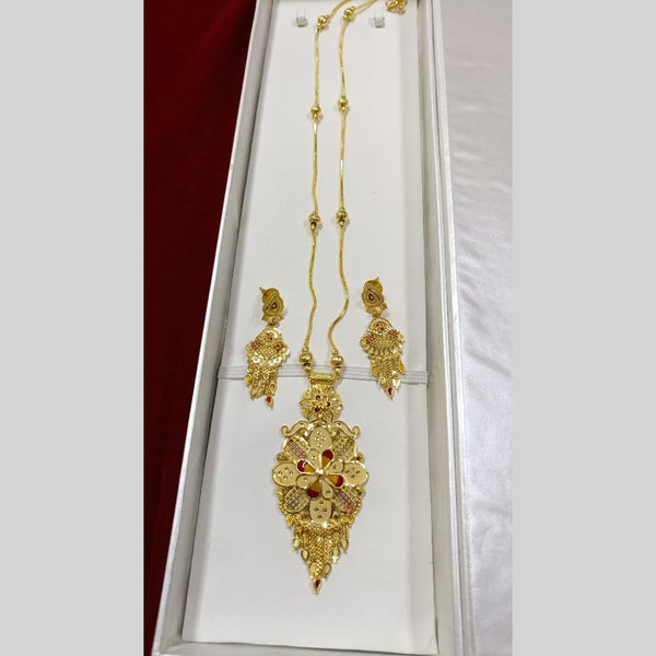 Pari Art Jewellery Forming Long Necklace Set