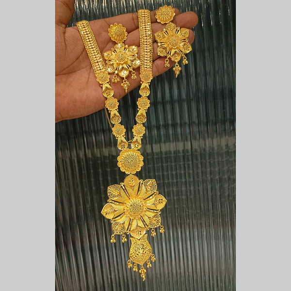 Pari Art Jewellery Forming Long Necklace Set