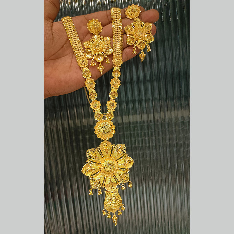 Pari Art Jewellery Forming Long Necklace Set