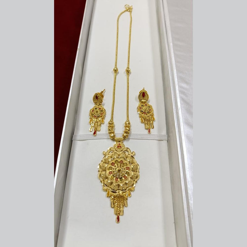 Pari Art Jewellery Forming Long Necklace Set