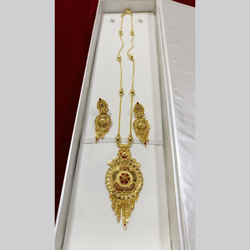 Pari Art Jewellery Forming Long Necklace Set