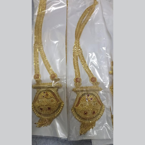 Pari Art Jewellery Forming Long Necklace Set  (1 Piece Only)