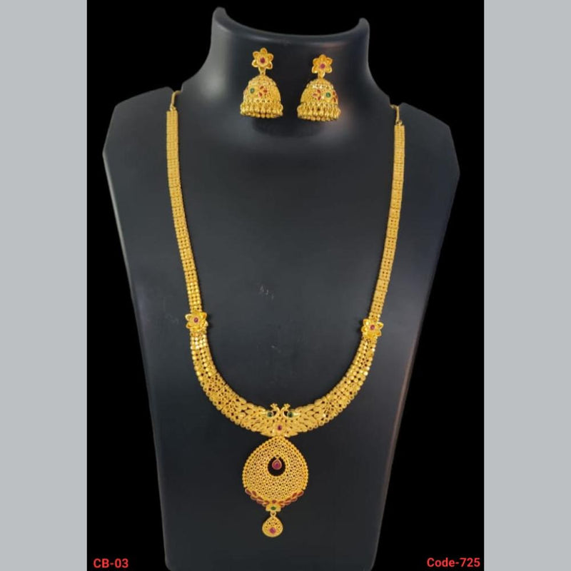 Pari Art Jewellery Forming Long Necklace Set