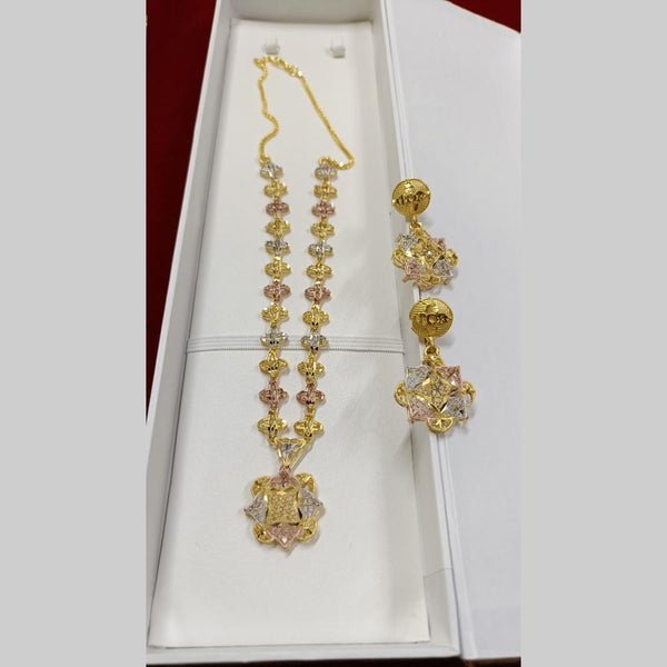 Pari Art Jewellery Multi Plated Necklace Set