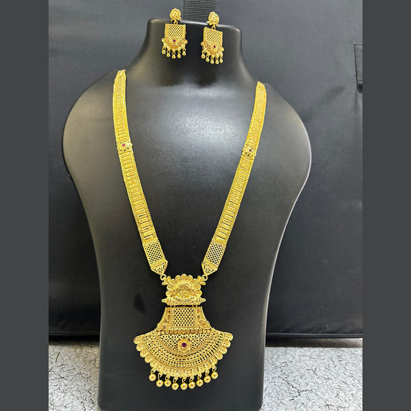 Pari Art Jewellery Forming Long Necklace Set