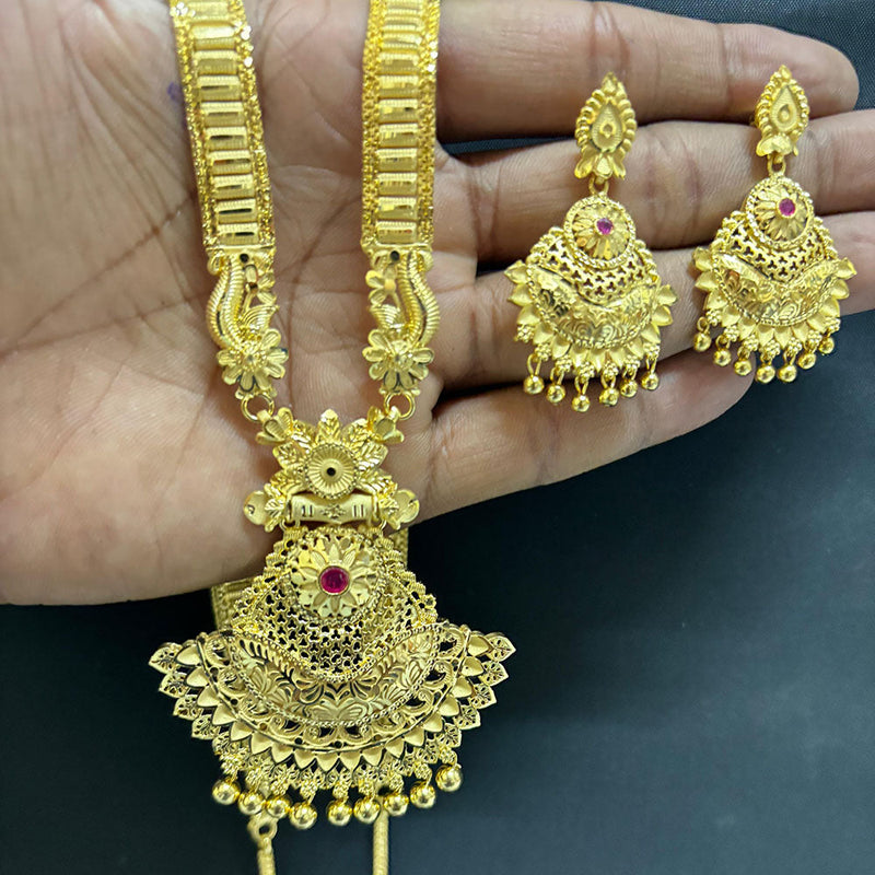 Pari Art Jewellery Forming Long Necklace Set