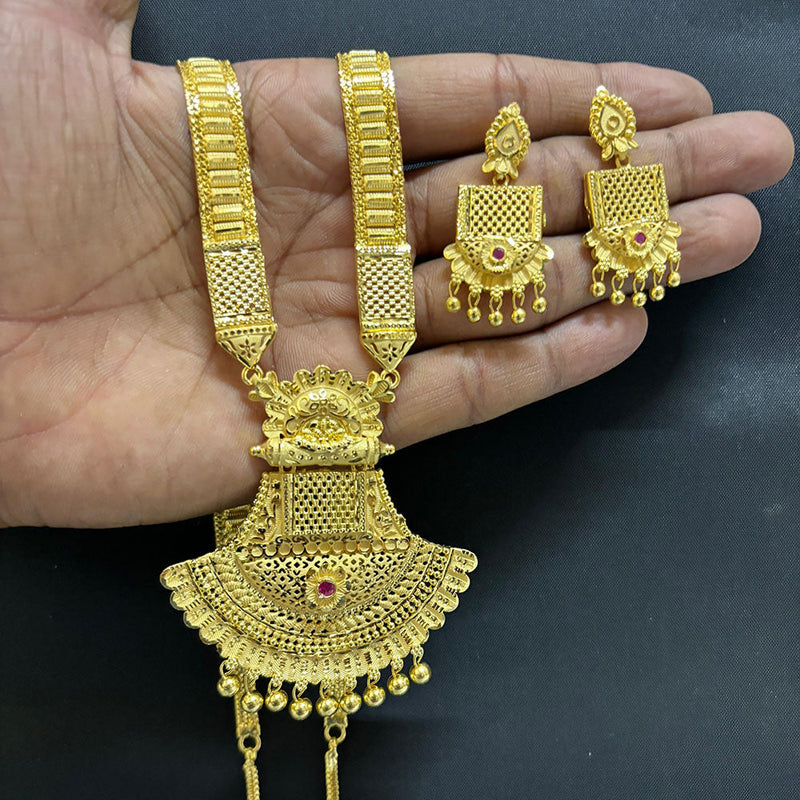 Pari Art Jewellery Forming Long Necklace Set