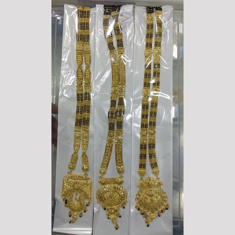 Pari Art Jewellery Forming Gold Mangalsutra (Assorted Design 1 Piece Only)