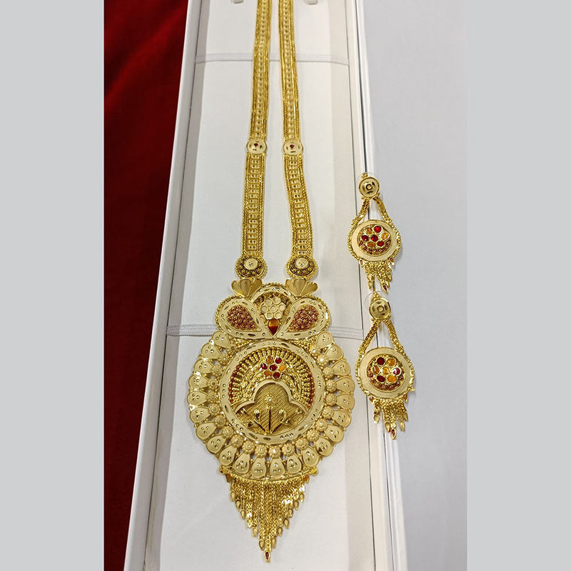 Pari Art Jewellery Forming Long Necklace Set