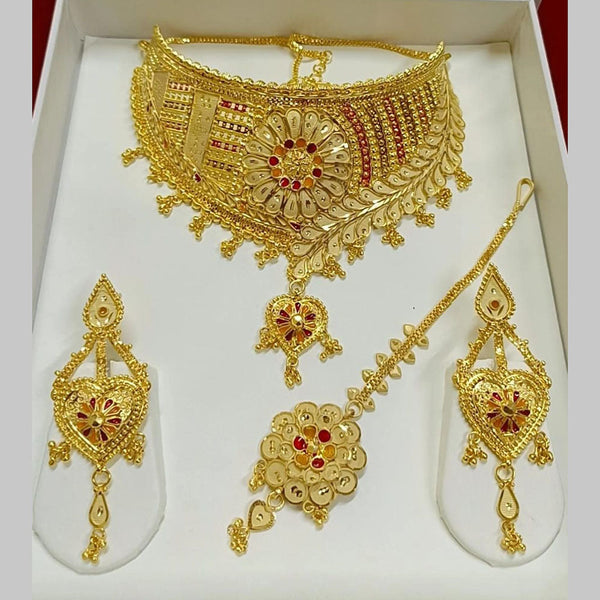 Pari Art Jewellery Forming Choker Necklace Set