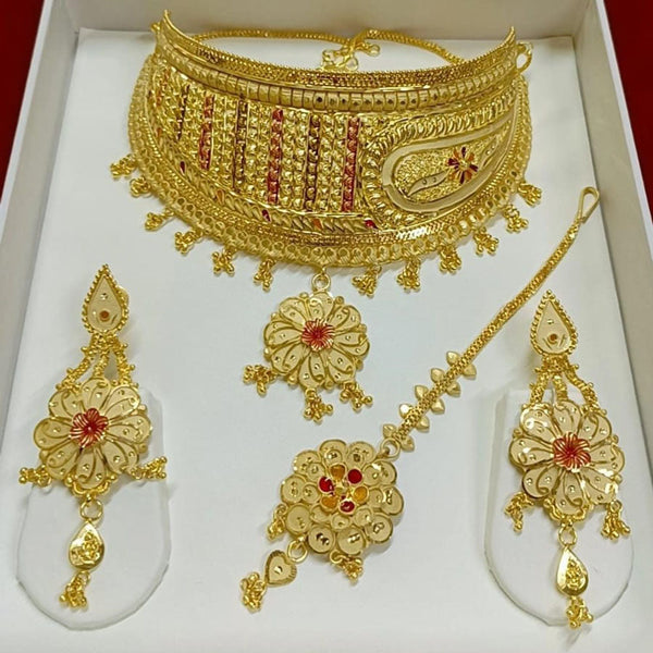 Pari Art Jewellery Forming Choker Necklace Set