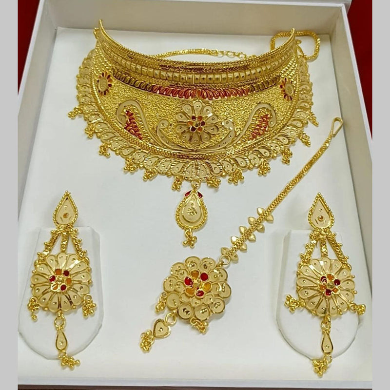 Pari Art Jewellery Forming Choker Necklace Set