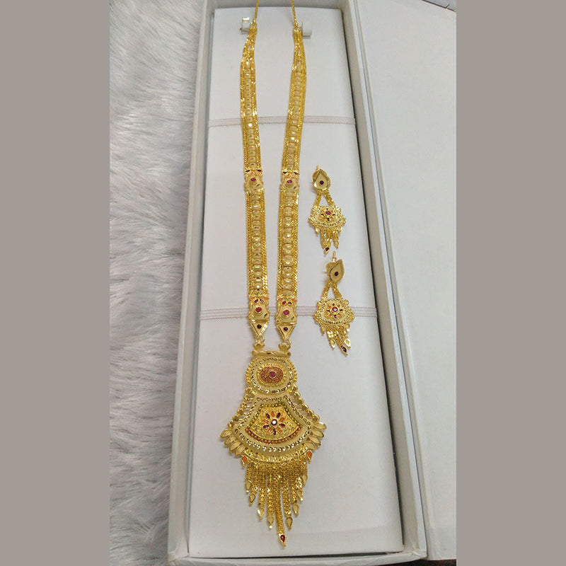 Pari Art Jewellery Forming Long Necklace Set