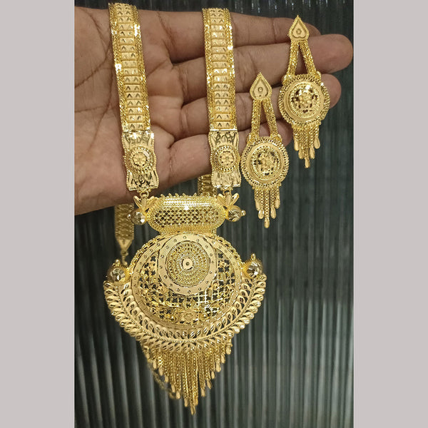 Pari Art Jewellery Forming Long Necklace Set