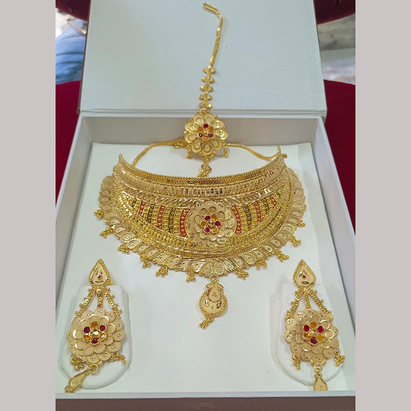 Pari Art Jewellery Forming Choker Necklace Set