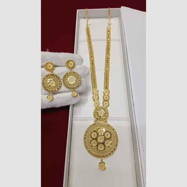 Pari Art Jewellery Forming Long Necklace Set