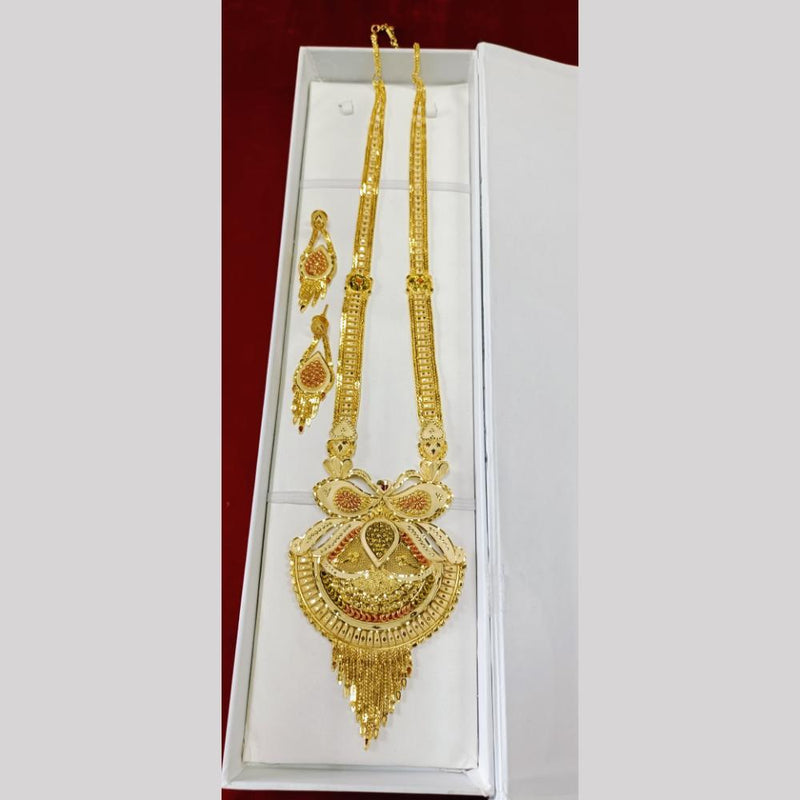 Pari Art Jewellery Forming Long Necklace Set