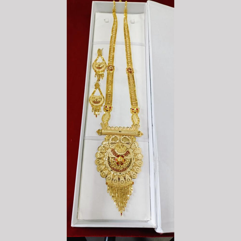 Pari Art Jewellery Forming Long Necklace Set