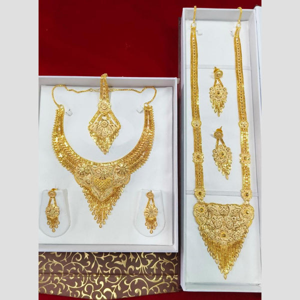 Pari Art Jewellery Forming Double Necklace Set