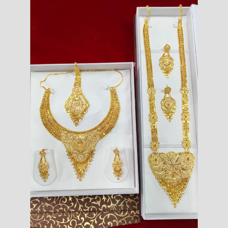 Pari Art Jewellery Forming Double Necklace Set