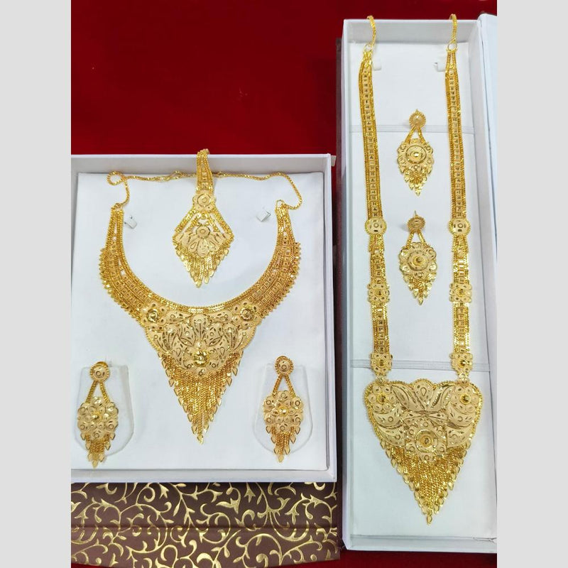 Pari Art Jewellery Forming Double Necklace Set