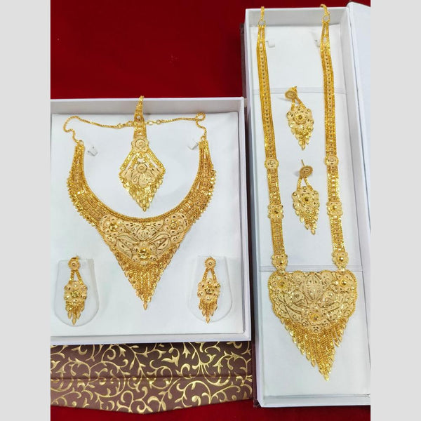 Pari Art Jewellery Forming Double Necklace Set