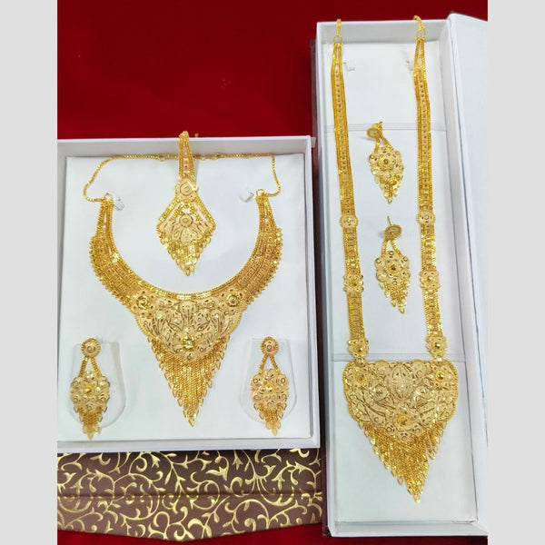 Pari Art Jewellery Forming Double Necklace Set