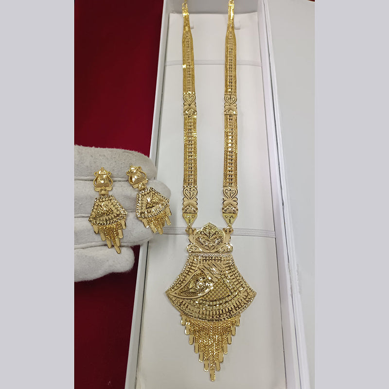 Pari Art Jewellery Forming Long Necklace Set