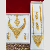 Pari Art Jewellery Forming Double Necklace Set