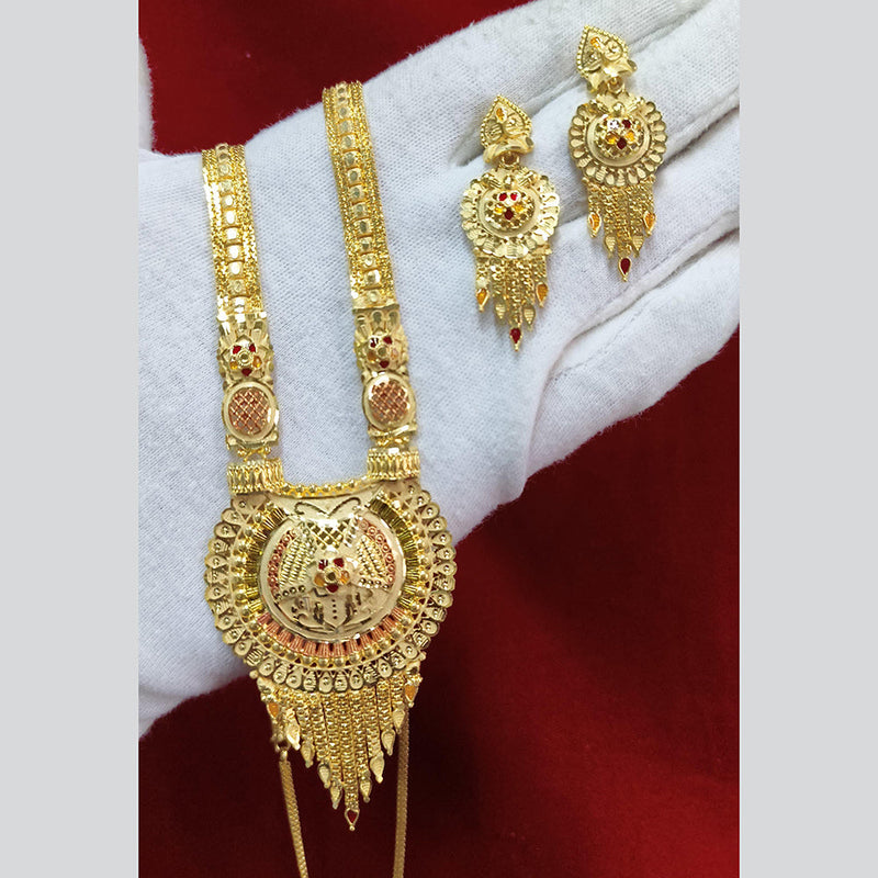 Pari Art Jewellery Forming Long Necklace Set